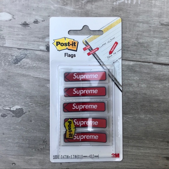 Supreme Post-It Flags FW19 New In Hand - Picture 3 of 3